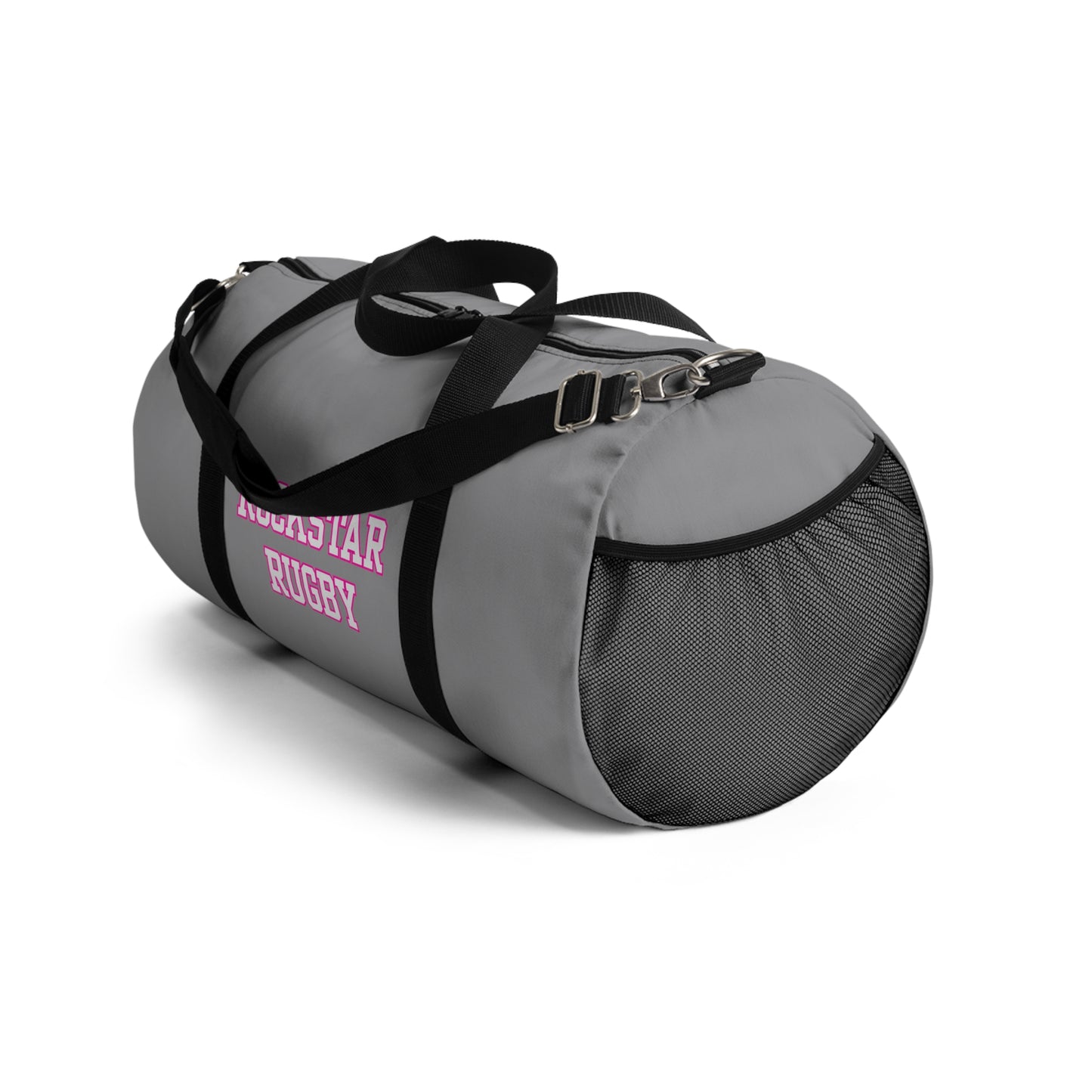 Rockstar Rugby Basic Grey Duffel Bag