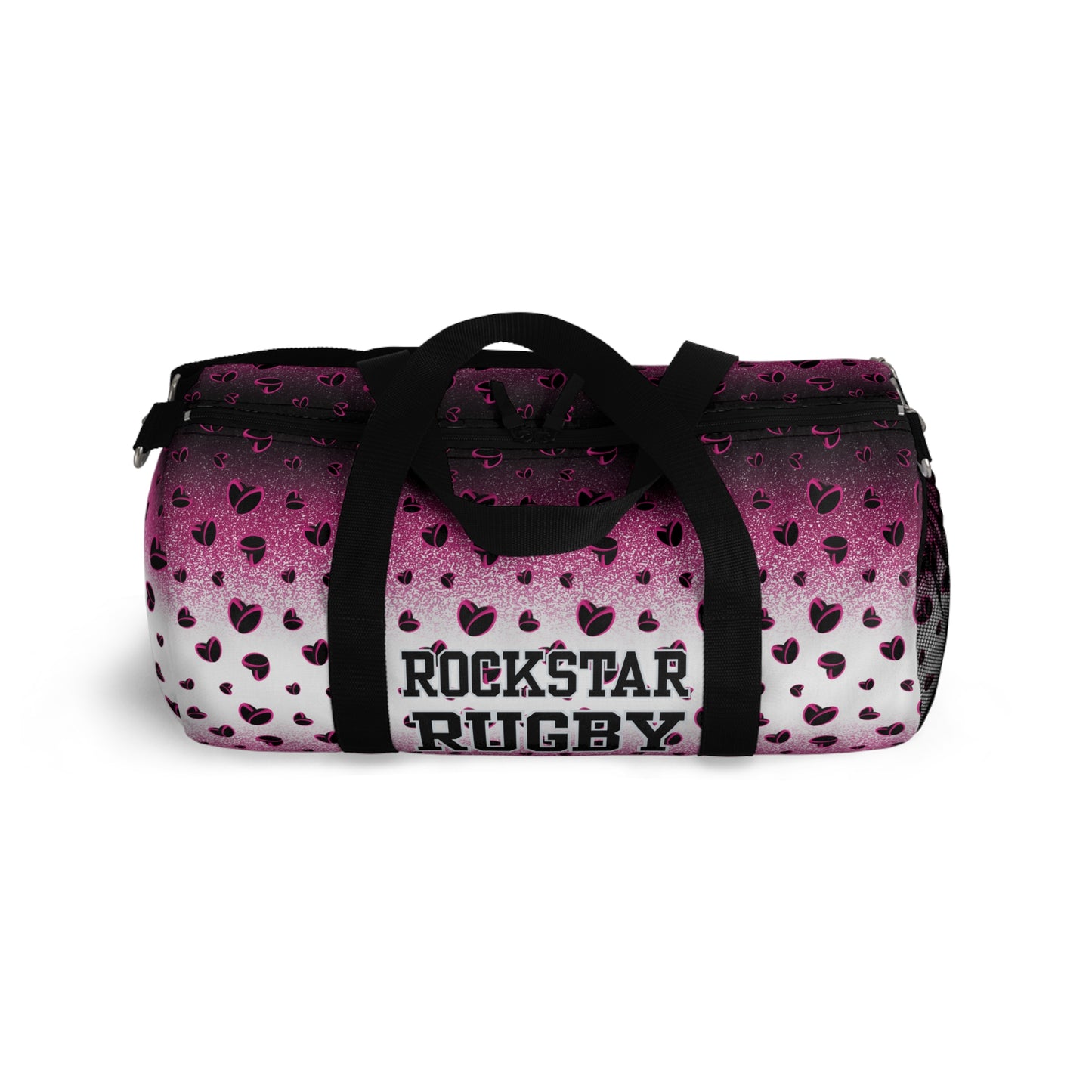 Pink Stardust & <3's Duffel Bag