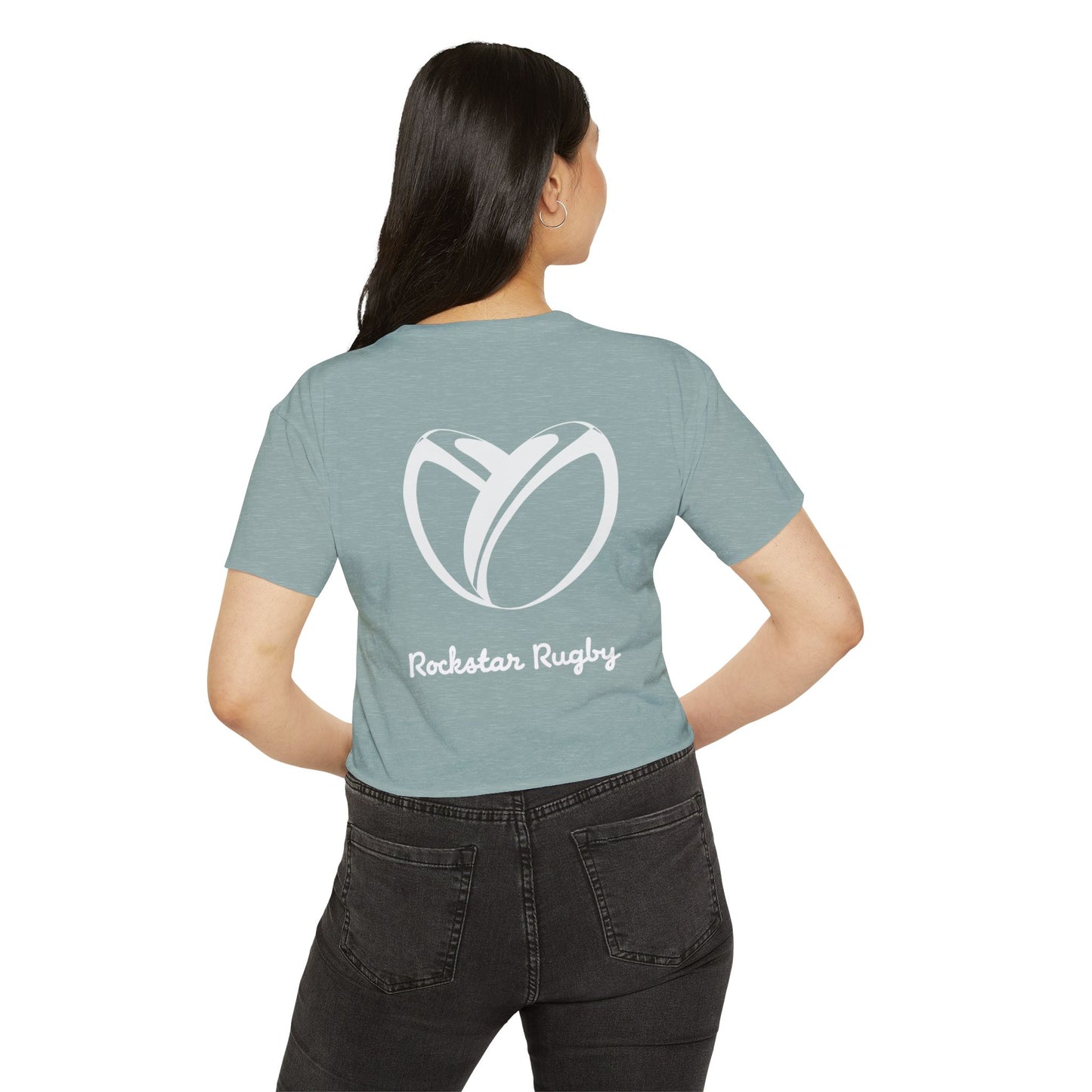 Rockstar Rugby Women's Festival Crop Top