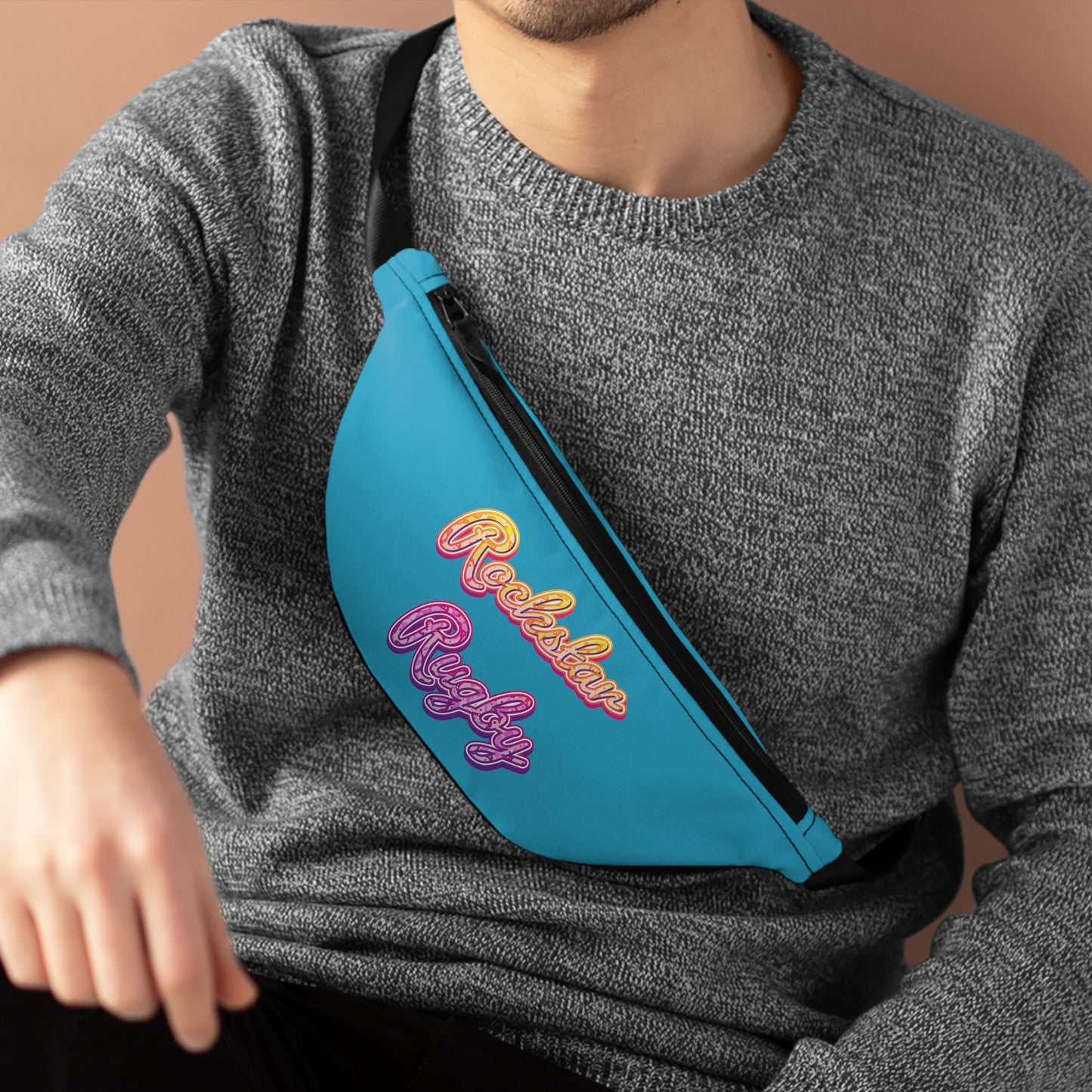 Rockstar Rugby Fanny Pack (Turquoise)