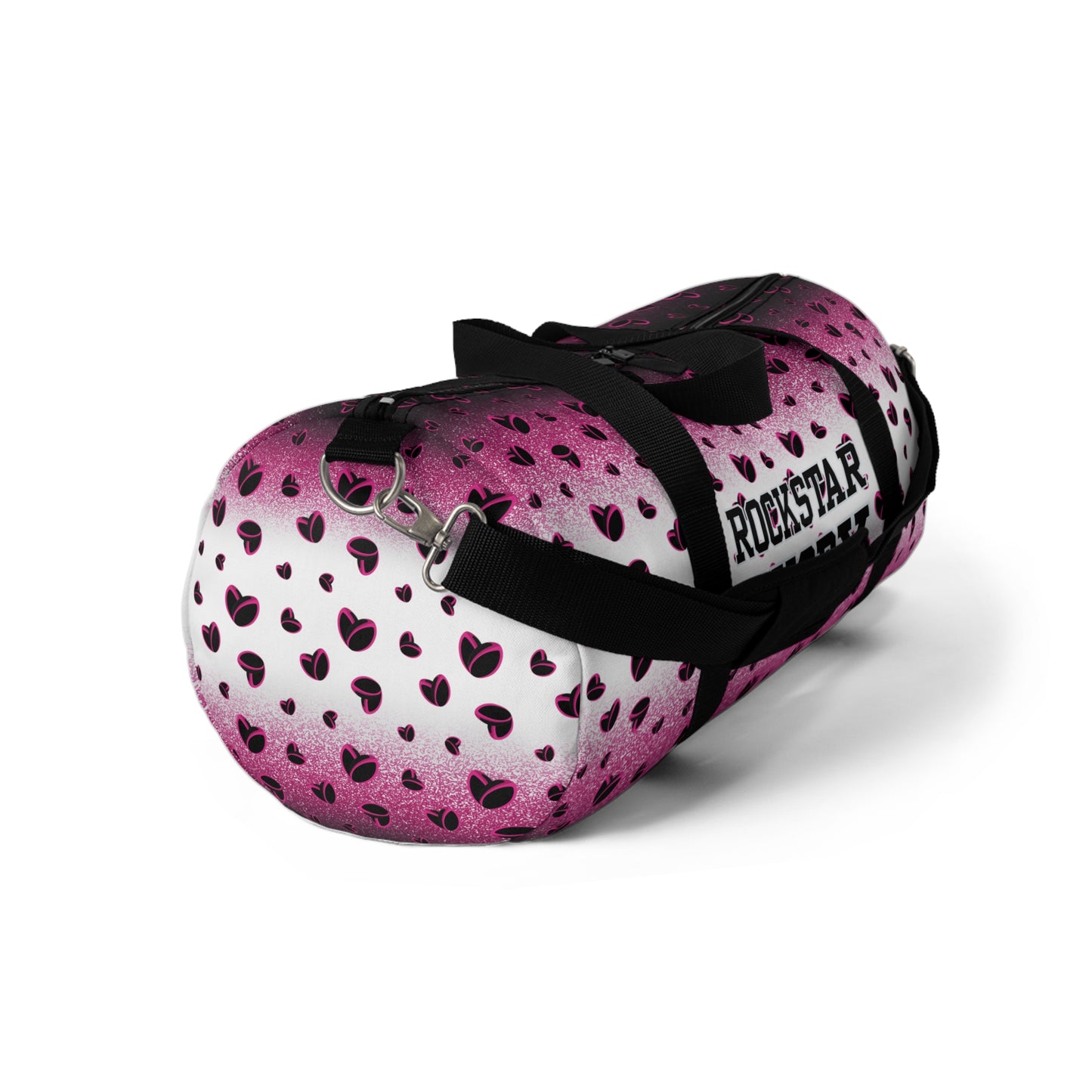 Pink Stardust & <3's Duffel Bag