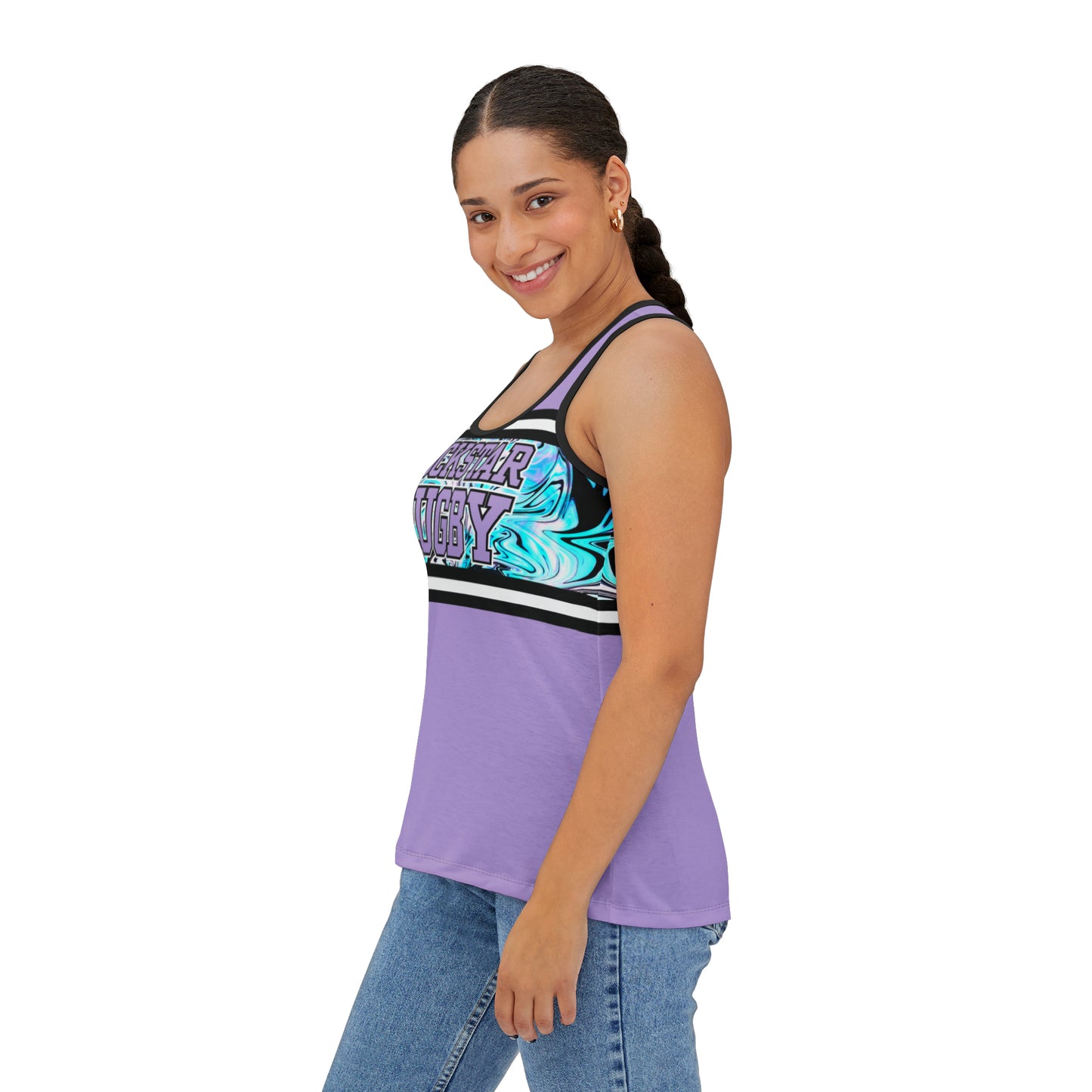 Blueberry Trails Tank Top (Lavender)