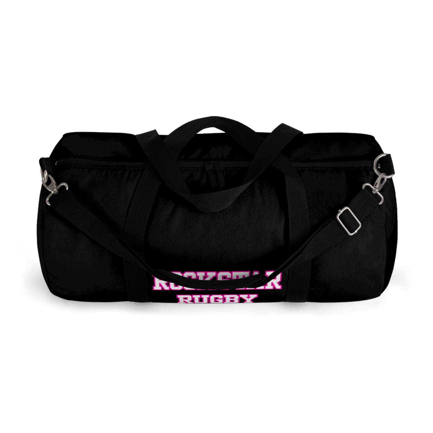 Rockstar Rugby Basic Black Duffel Bag
