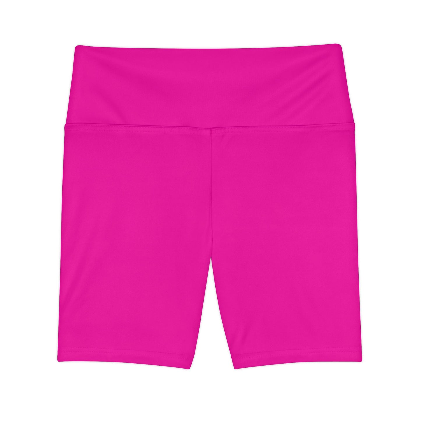 Rockstar Rugby Basic Pink High Waisted Polyester/Spandex Shorts