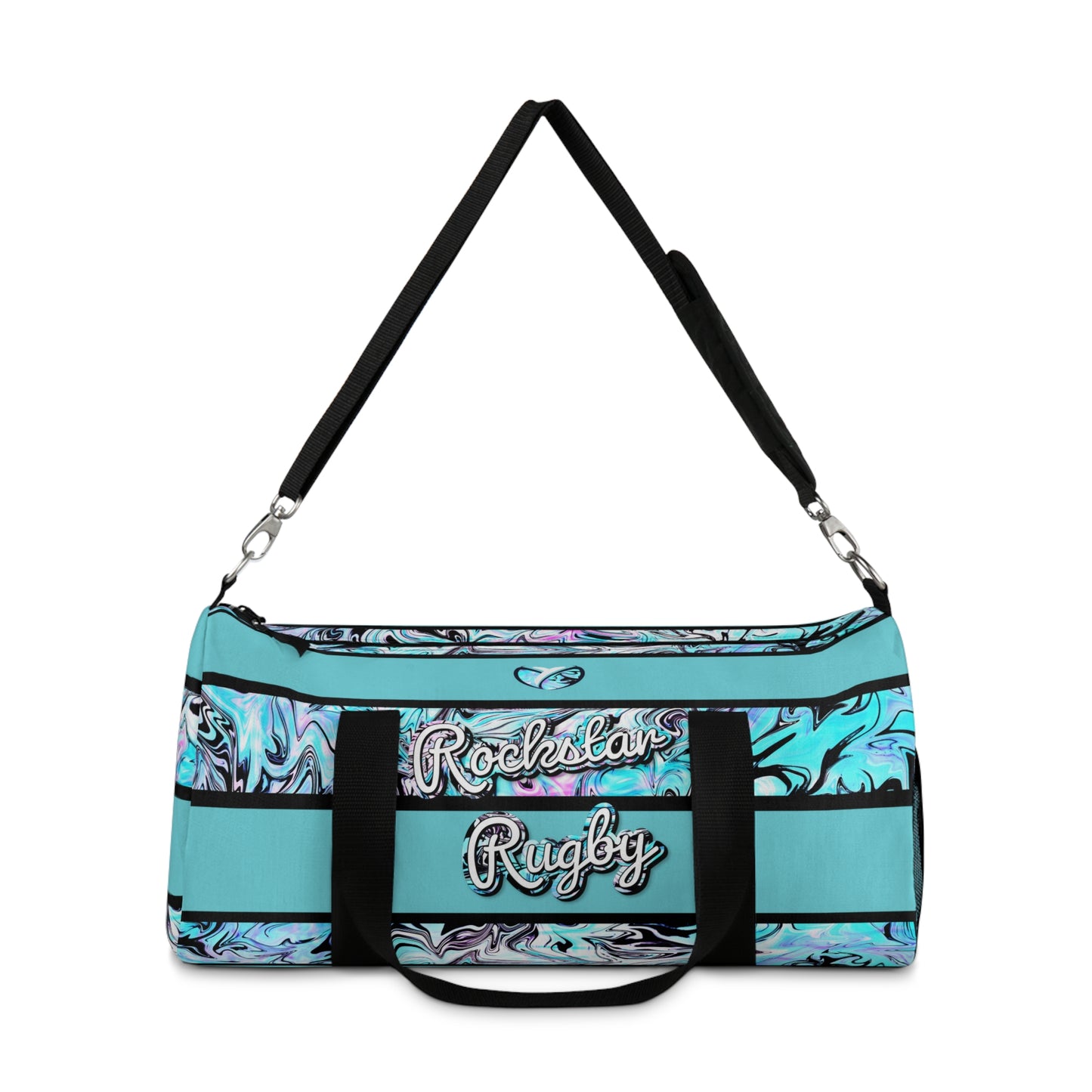 Blueberry Trails Duffel Bag - Happy Horizontal