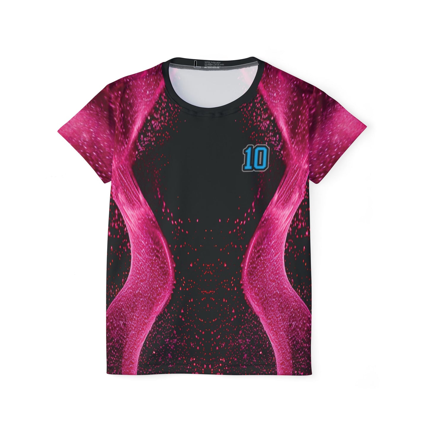 Glow Up Jersey - Pink + Cyan #10