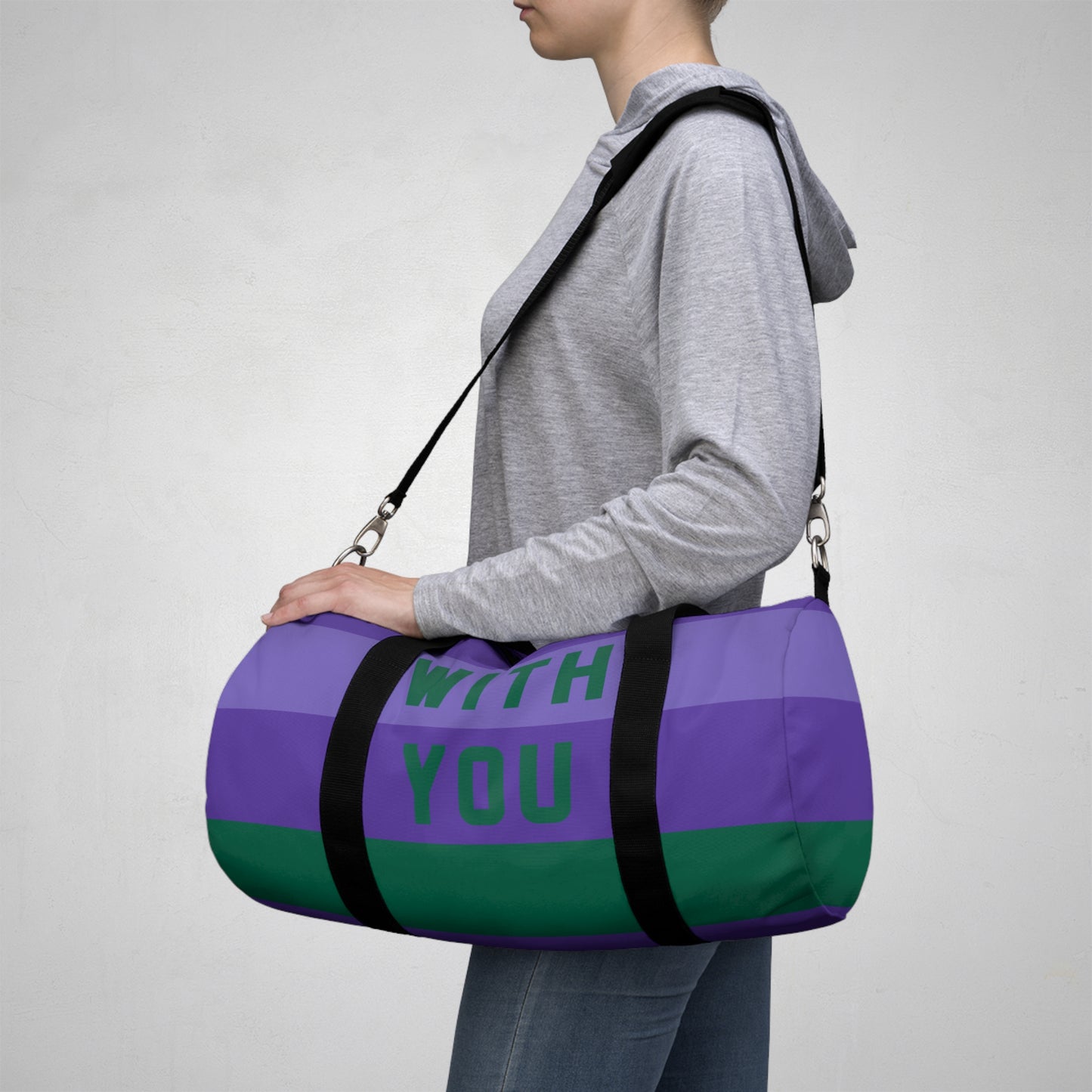 Grape Soda Duffel Bag