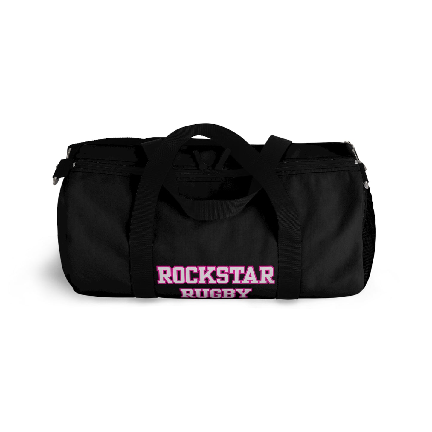 Rockstar Rugby Basic Black Duffel Bag