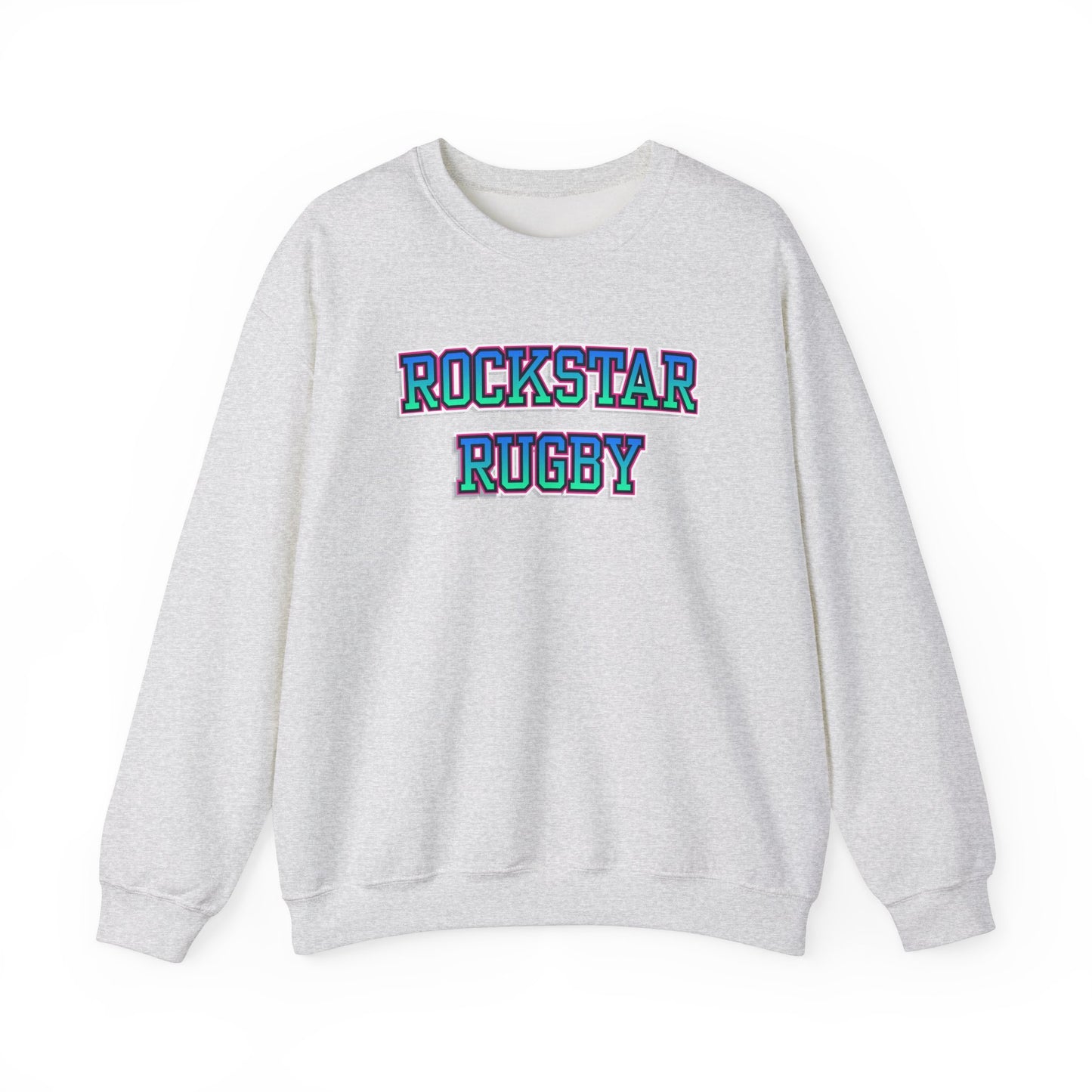 Rockstar Rugby Cool Ombre Crewneck Sweatshirt