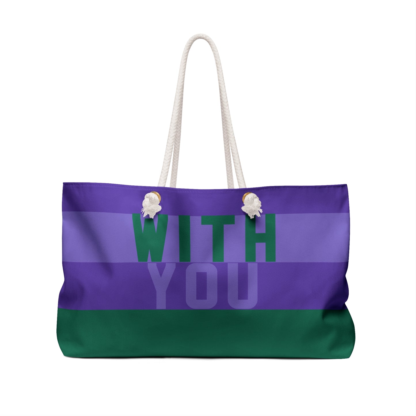 Grape Soda Weekender Oversized Tote