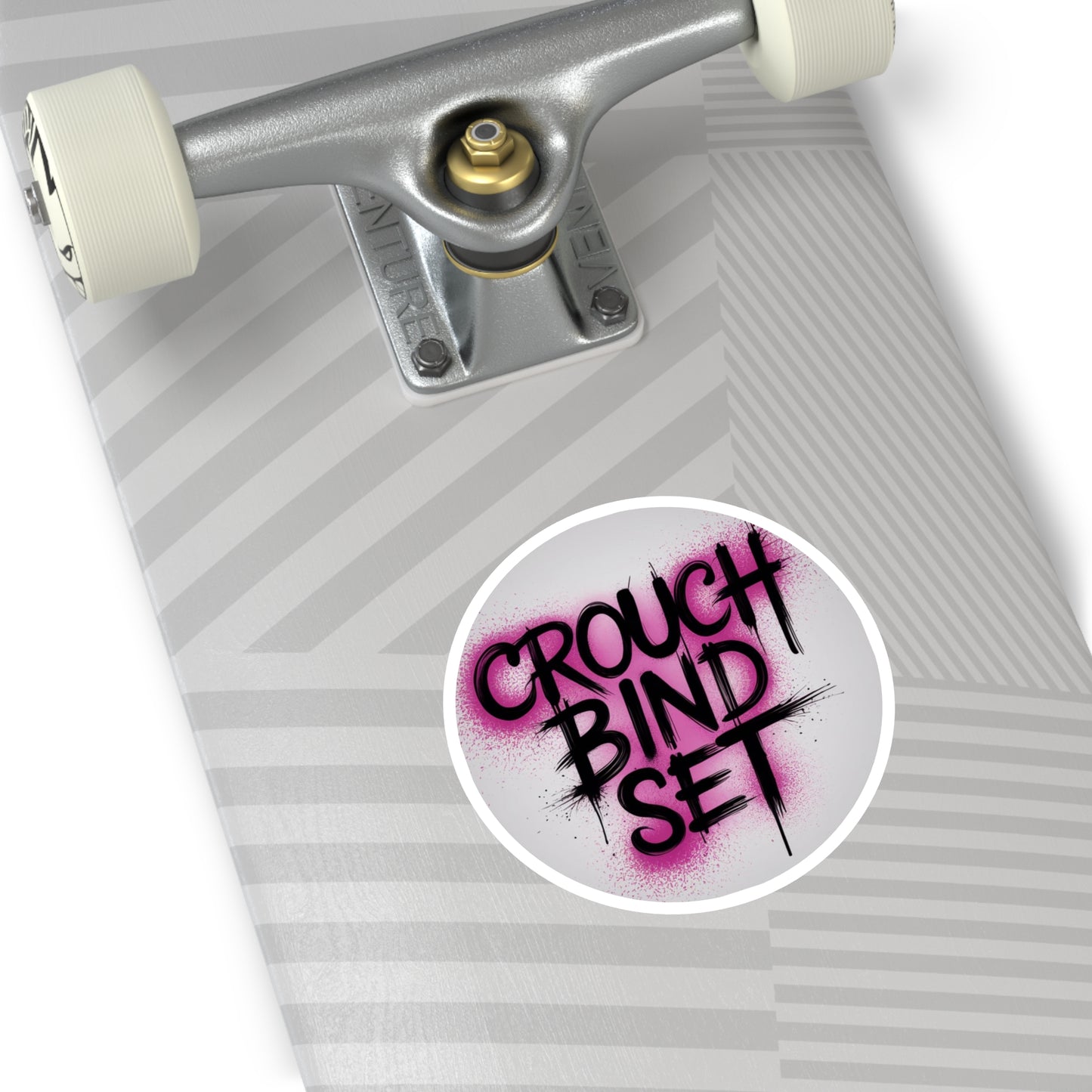 Crouch Bind Set Round Sticker