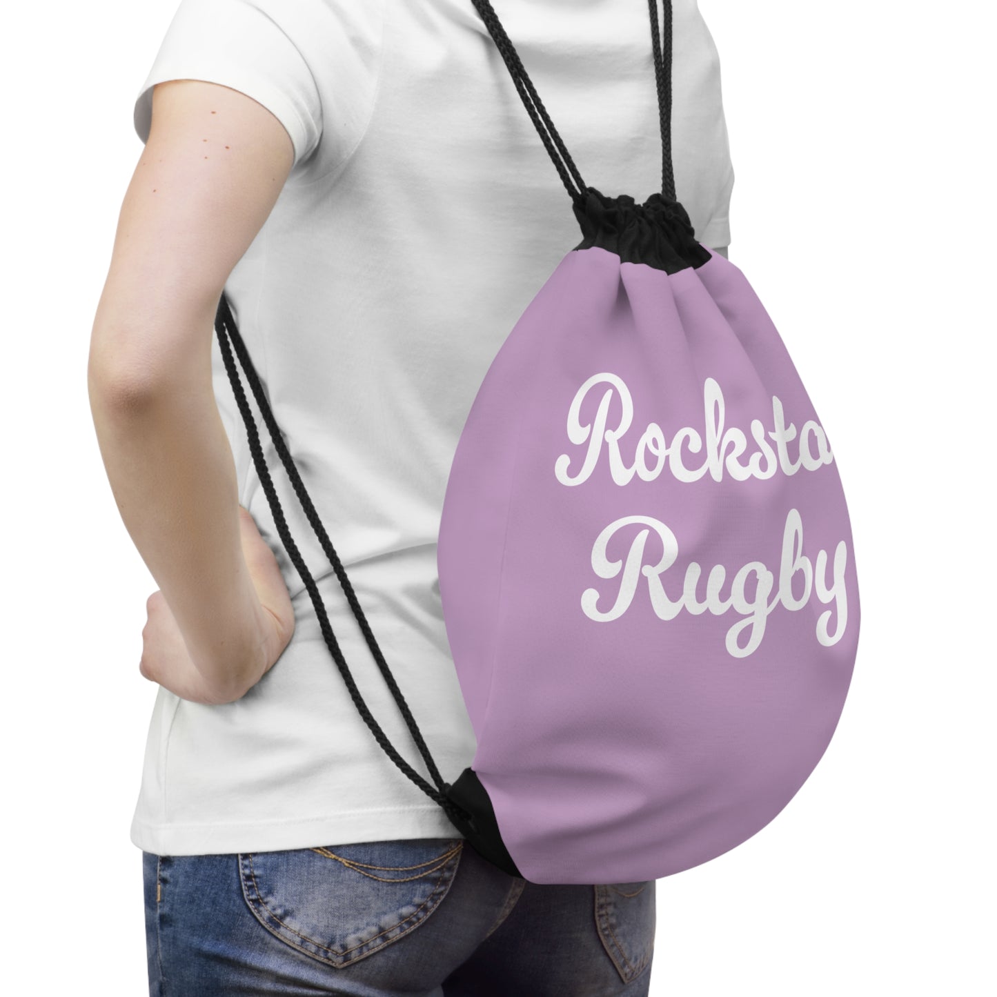 Rockstar Rugby Drawstring Bag