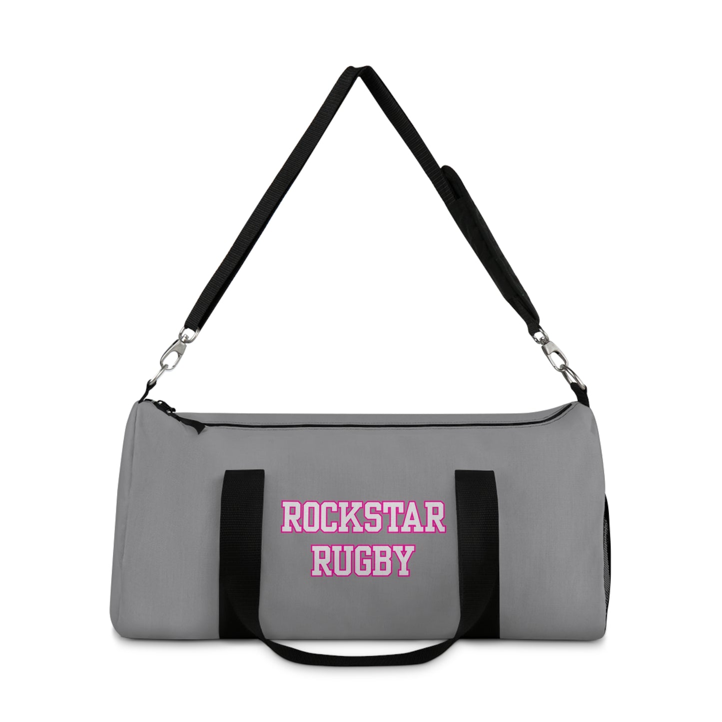 Rockstar Rugby Basic Grey Duffel Bag