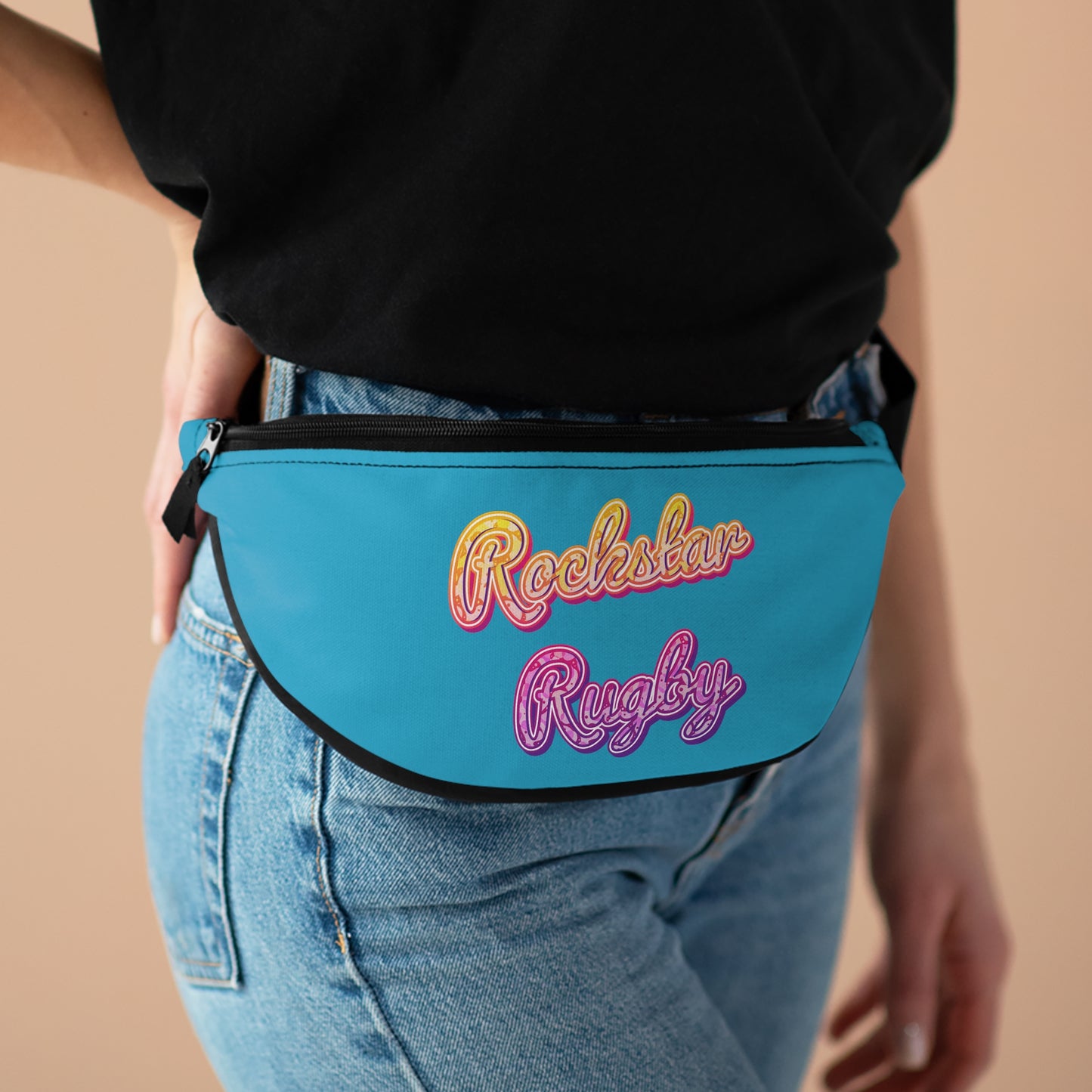 Rockstar Rugby Fanny Pack (Turquoise)