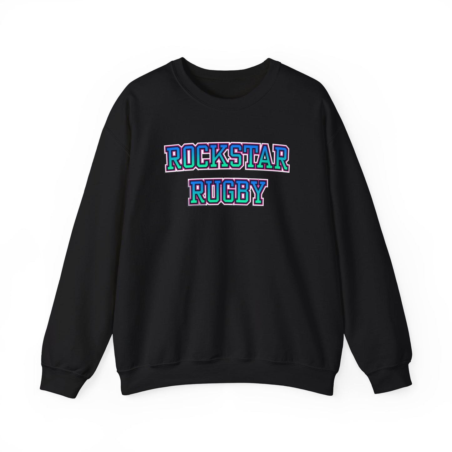 Rockstar Rugby Cool Ombre Crewneck Sweatshirt