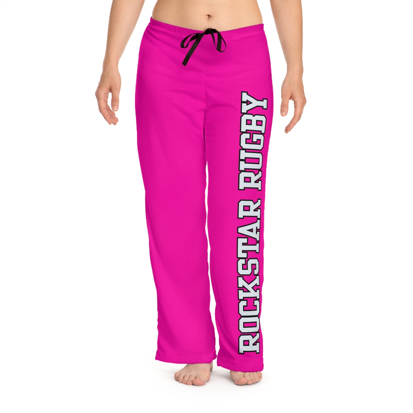Rockstar Rugby Pink Logo PJs