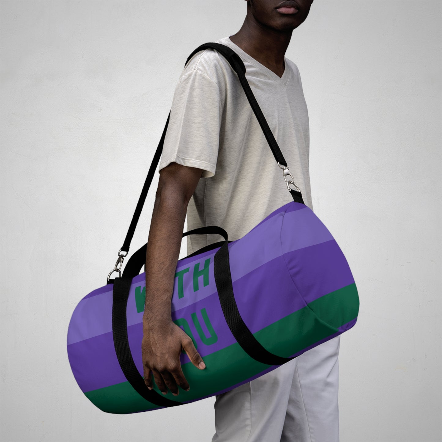 Grape Soda Duffel Bag