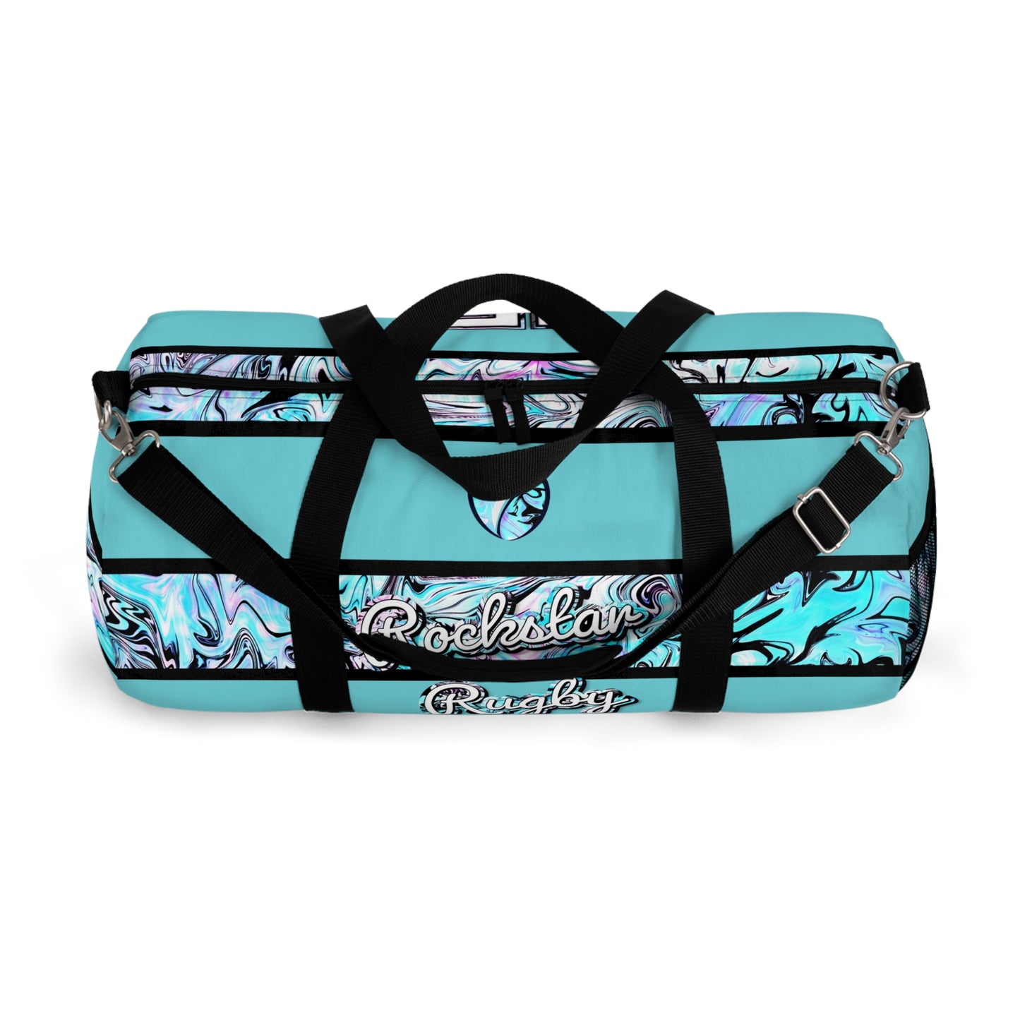 Blueberry Trails Duffel Bag - Happy Horizontal