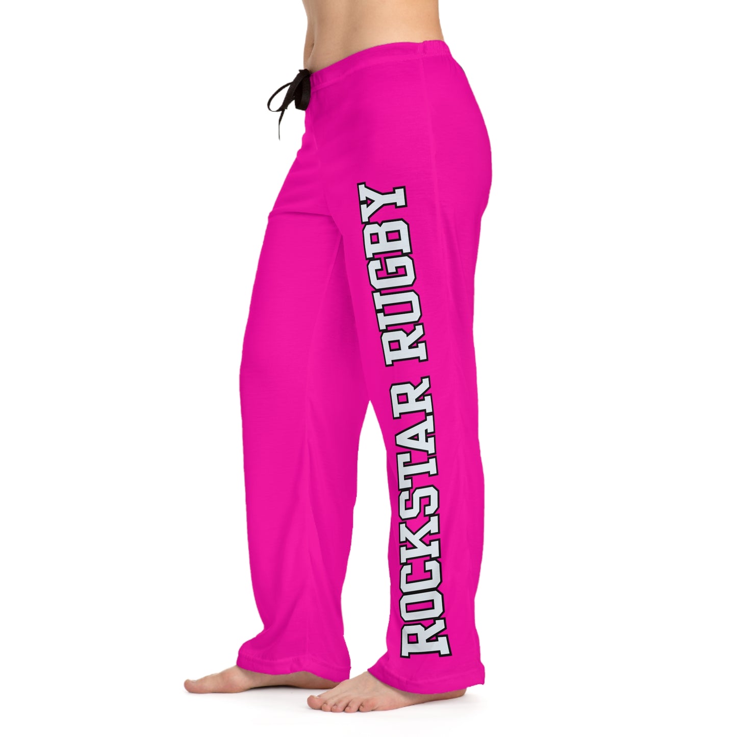 Rockstar Rugby Pink Logo PJs