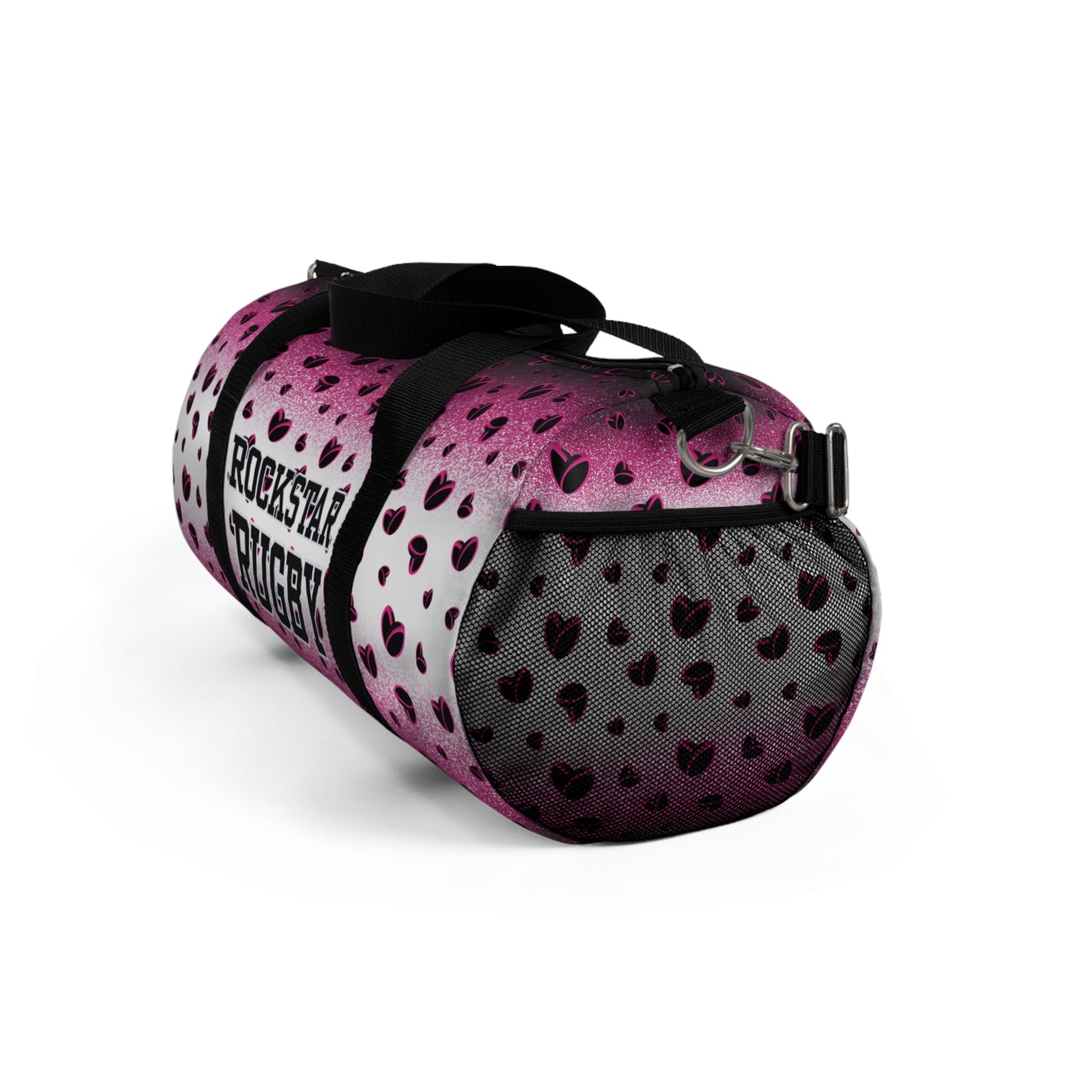 Pink Stardust & <3's Duffel Bag