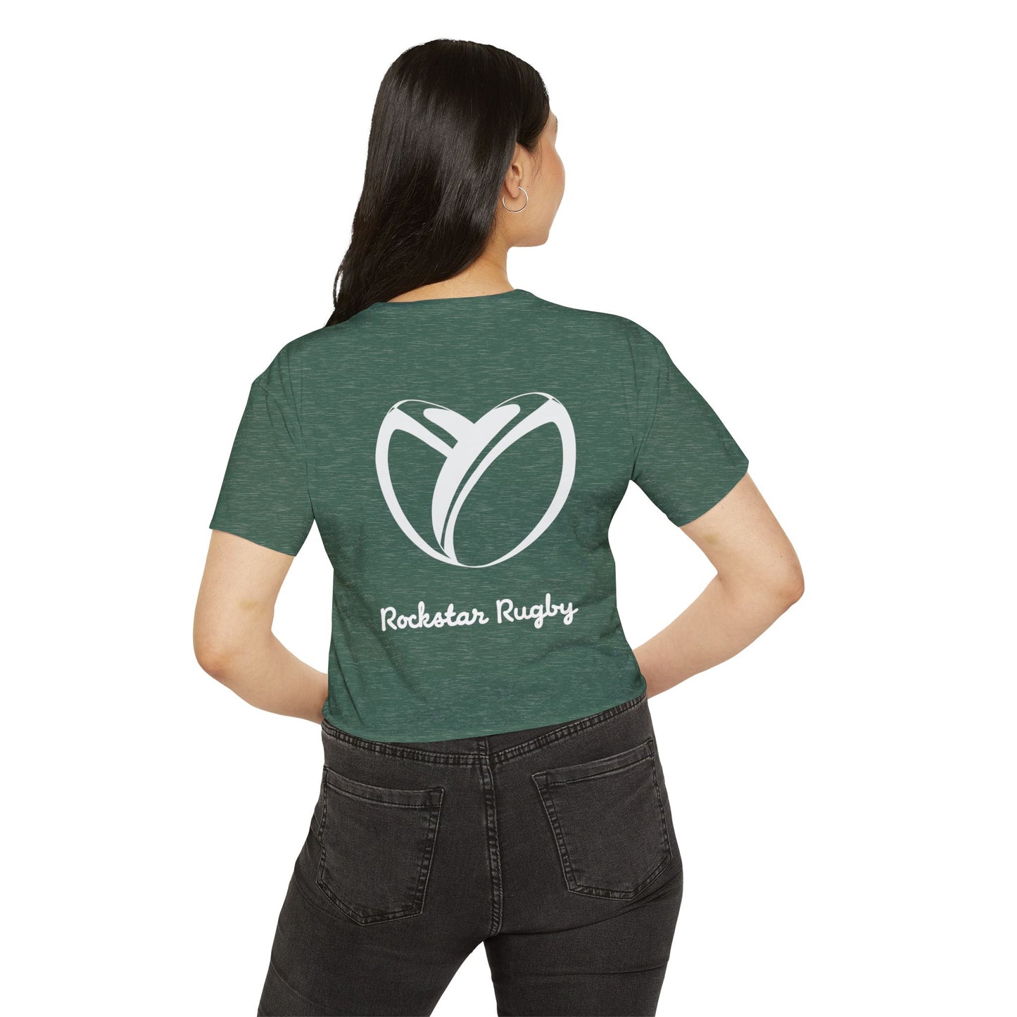Rockstar Rugby Women's Festival Crop Top
