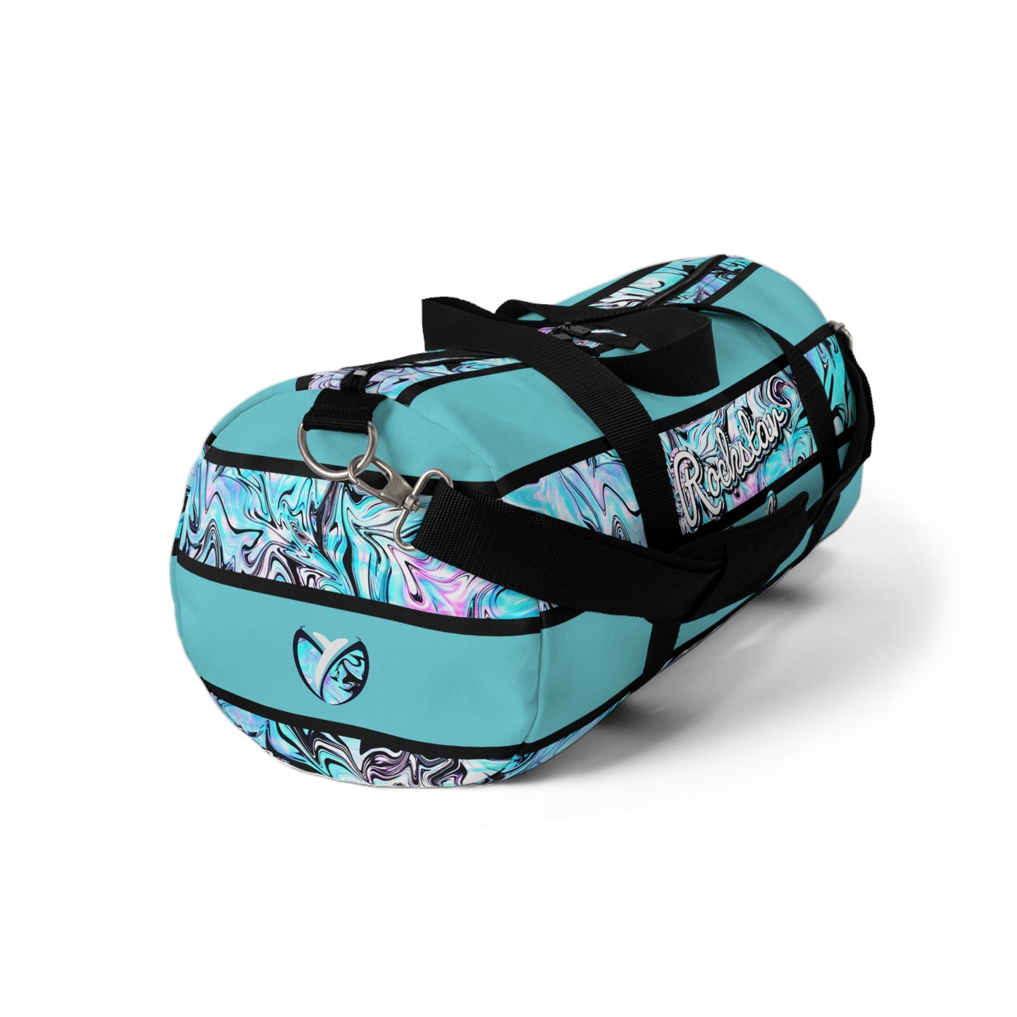 Blueberry Trails Duffel Bag - Happy Horizontal