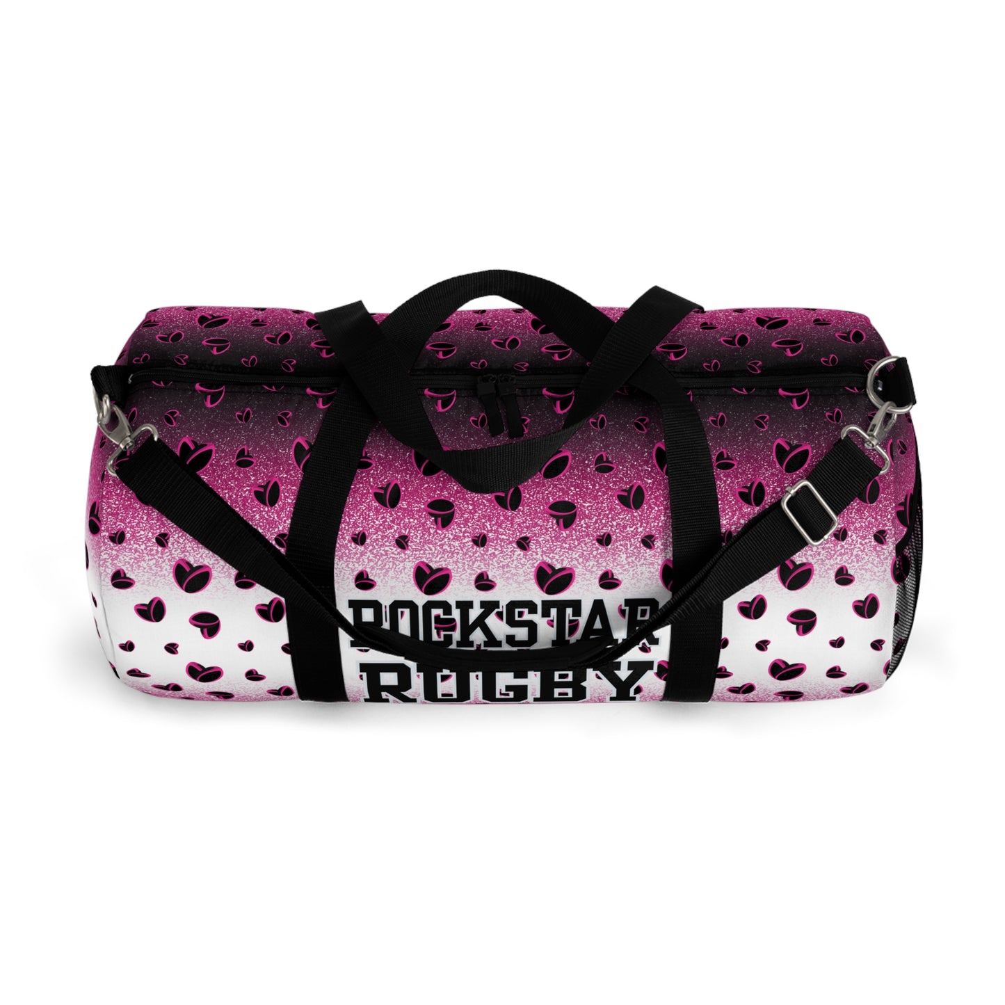Pink Stardust & <3's Duffel Bag
