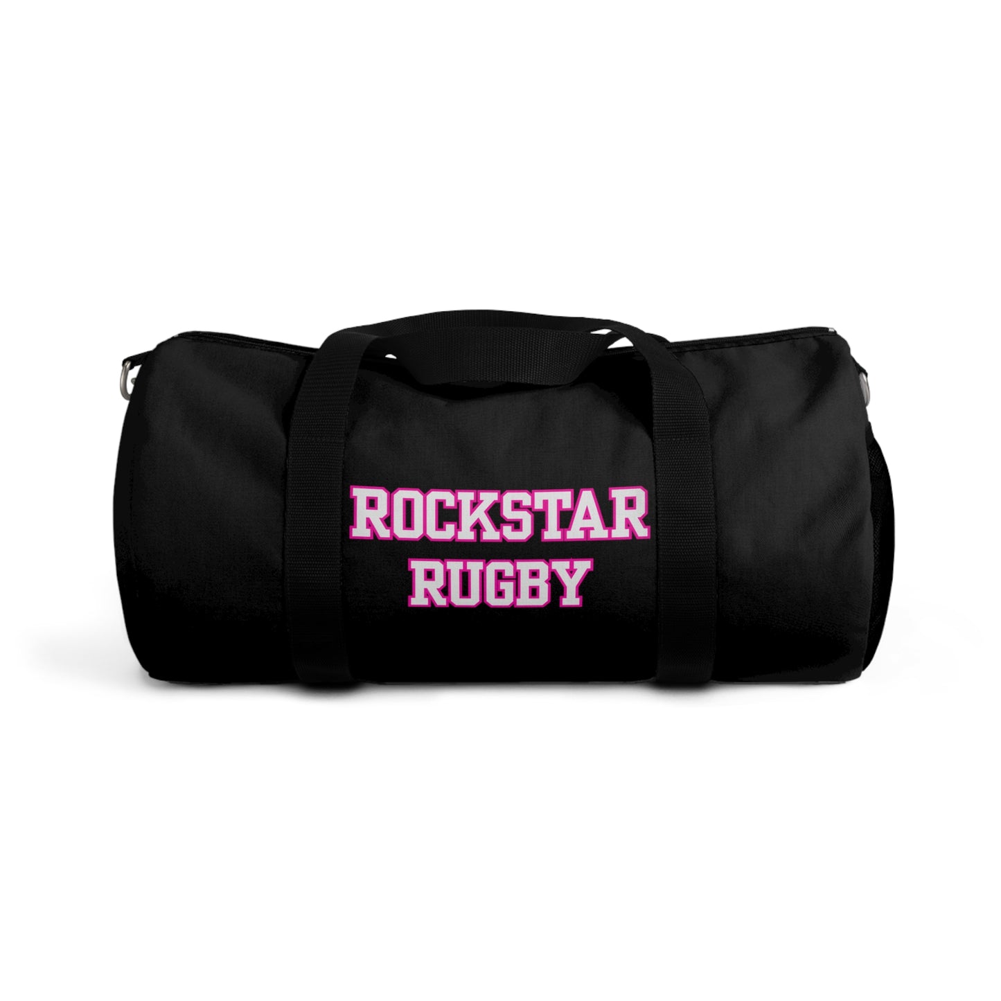 Rockstar Rugby Basic Black Duffel Bag