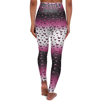 Pink Stardust & <3's High Waisted Leggings