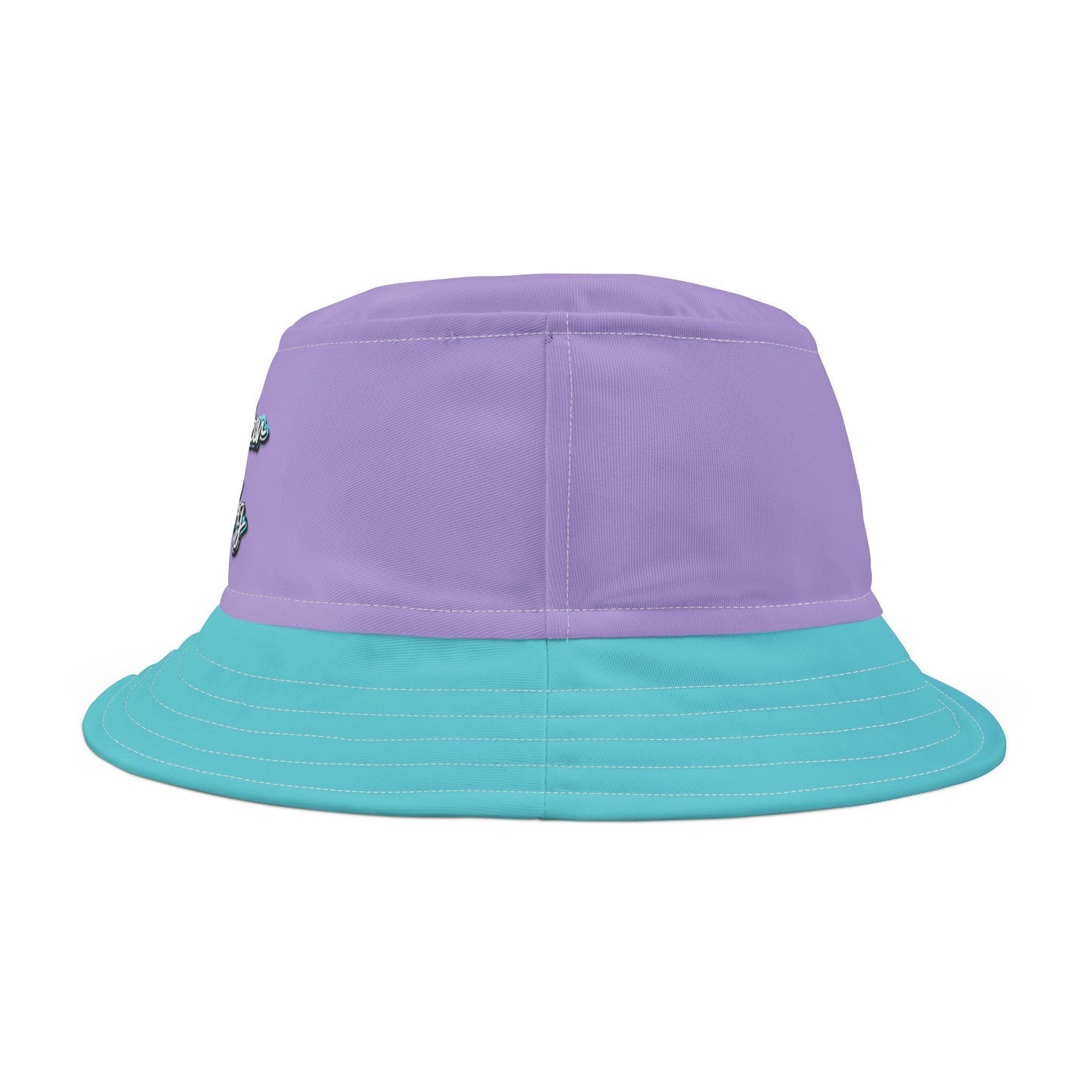 Aqua & Lavender Bucket Hat