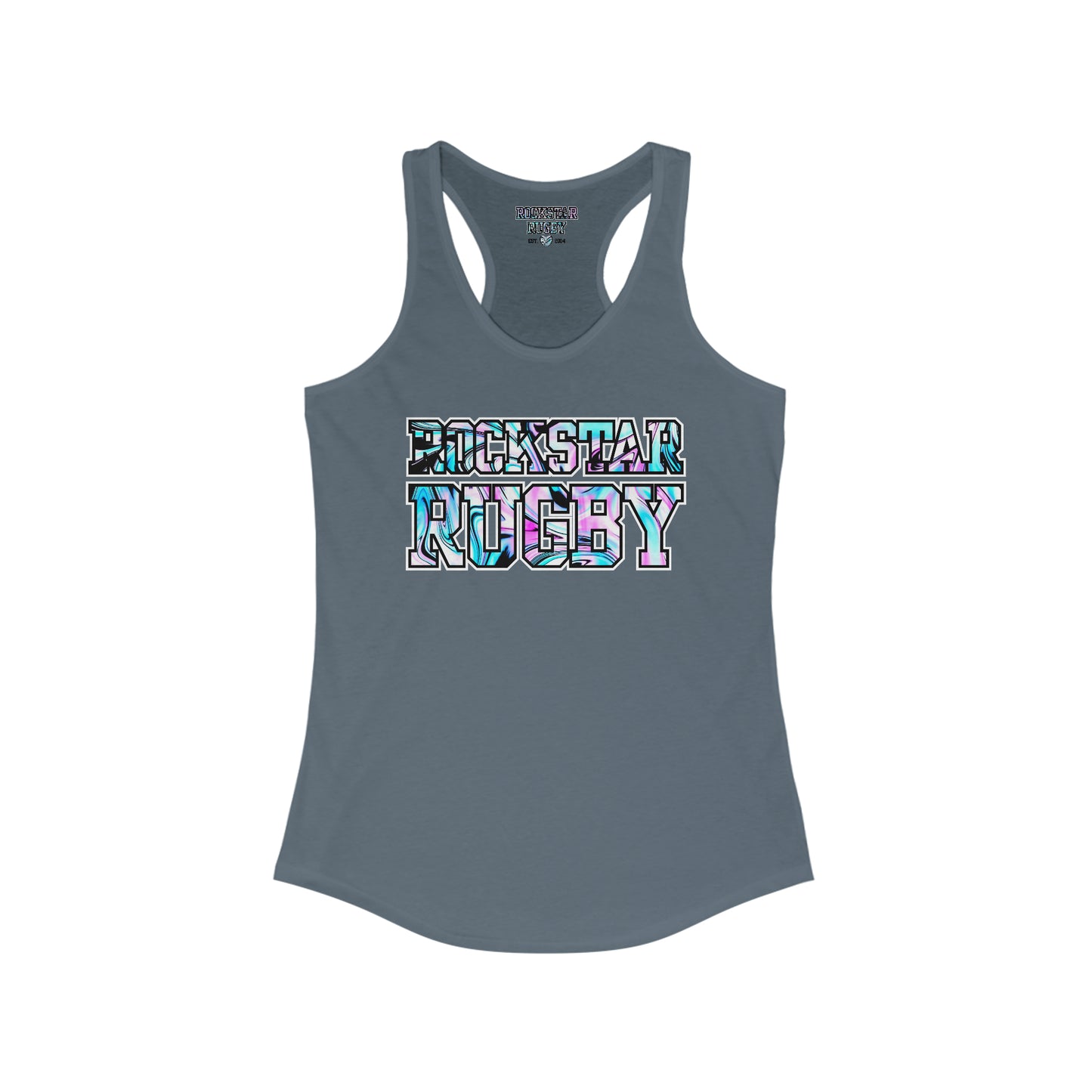 Blueberry Trails Slim Fit Racerback Tank