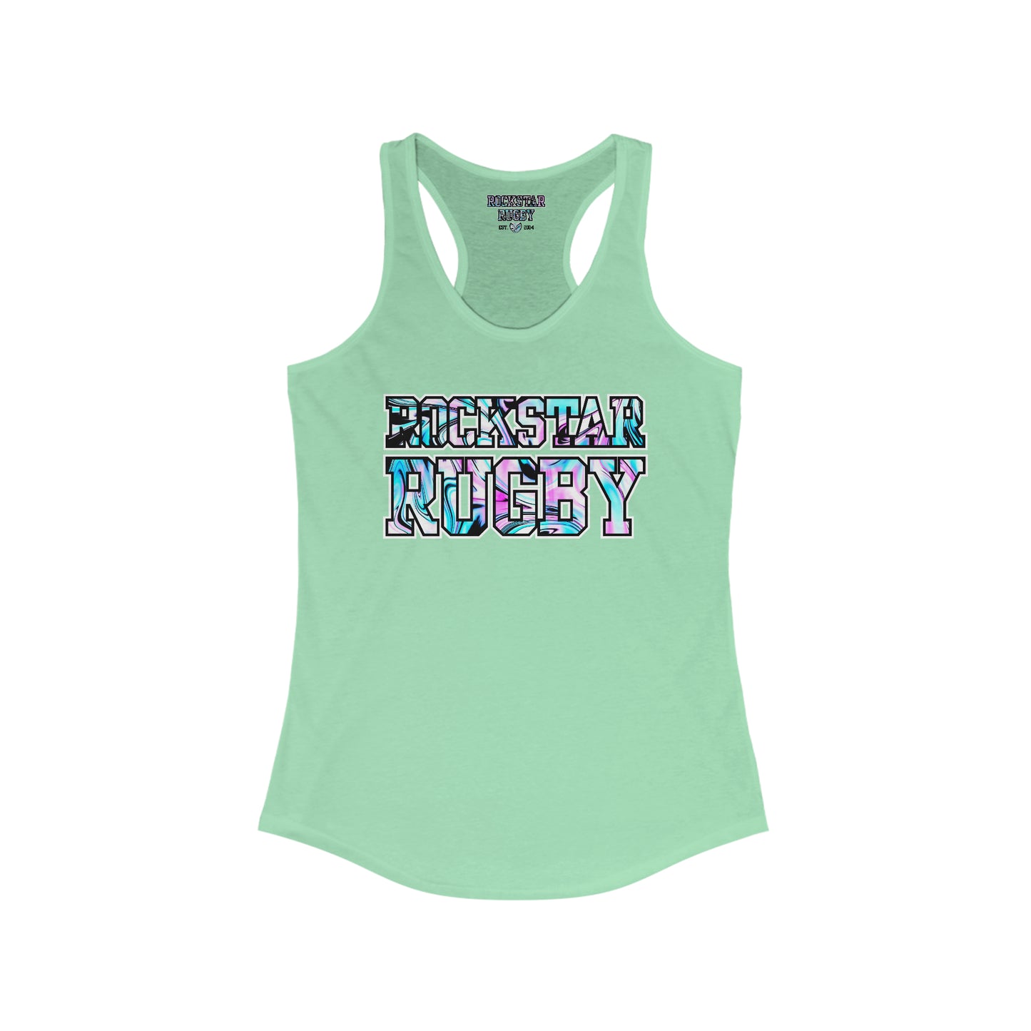 Blueberry Trails Slim Fit Racerback Tank