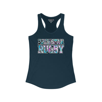 Blueberry Trails Slim Fit Racerback Tank