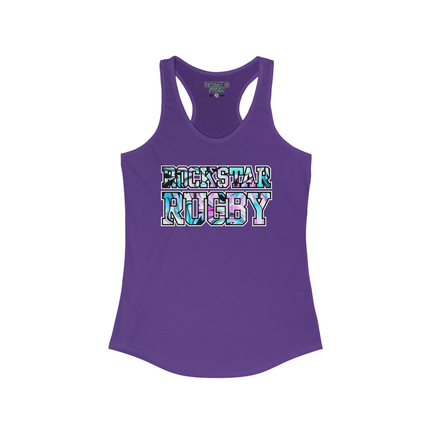 Blueberry Trails Slim Fit Racerback Tank