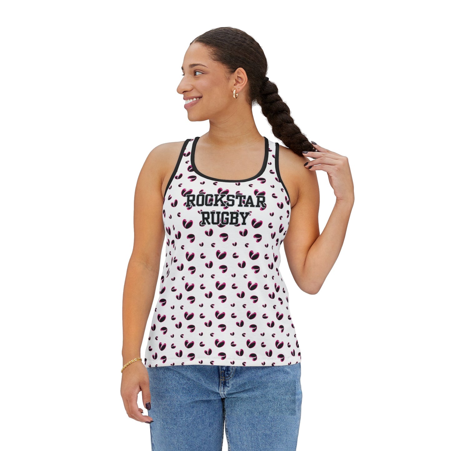 Rugby <3's Women's Tank Top