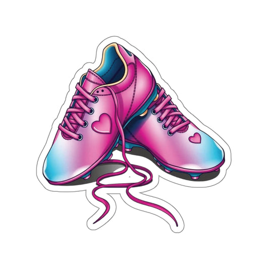Rugby Boots Kiss-Cut Sticker