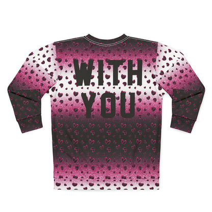 Pink Stardust & <3's Unisex Sweatshirt