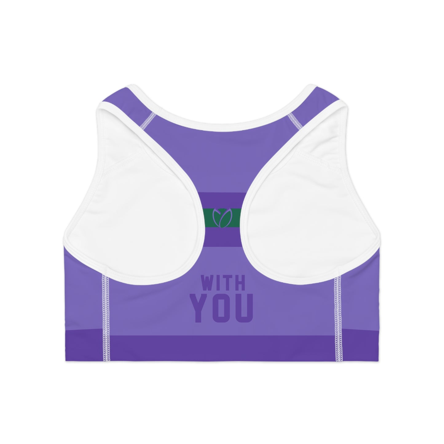 Grape Soda Moisture-Wicking Sports Bra