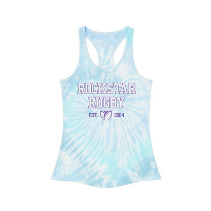 Lilac Logo Tie Dye Racerback Tank Top