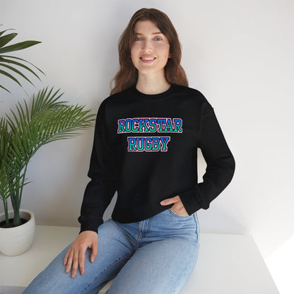 Rockstar Rugby Cool Ombre Crewneck Sweatshirt