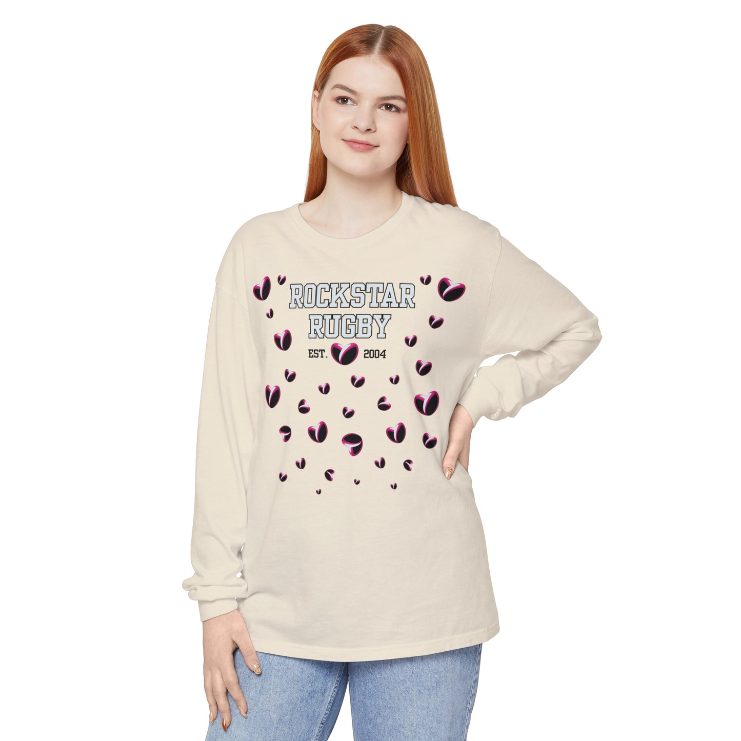 Rugby <3's Comfy Long Sleeve T-Shirt