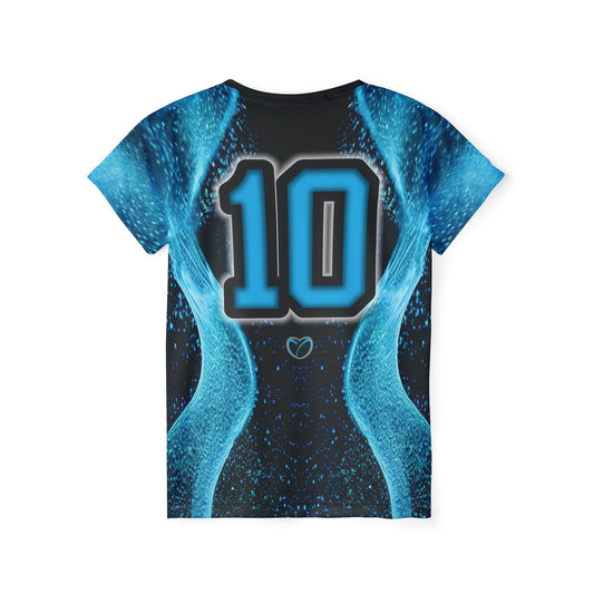 Glow Up Jersey - All Cyan #10