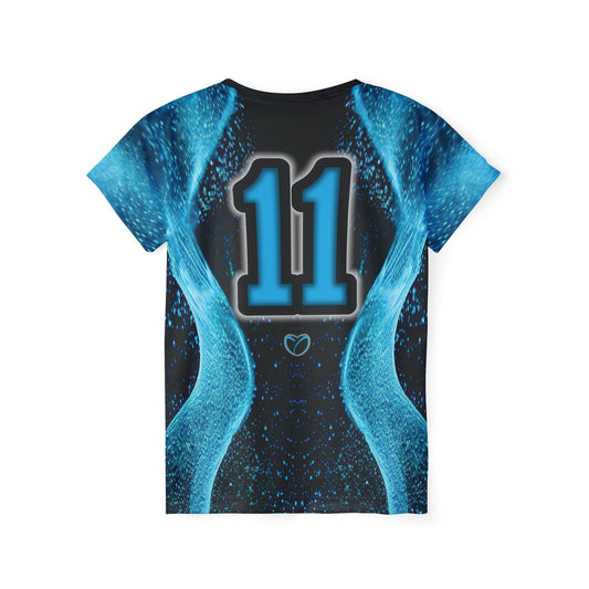 Glow Up Jersey - All Cyan #11