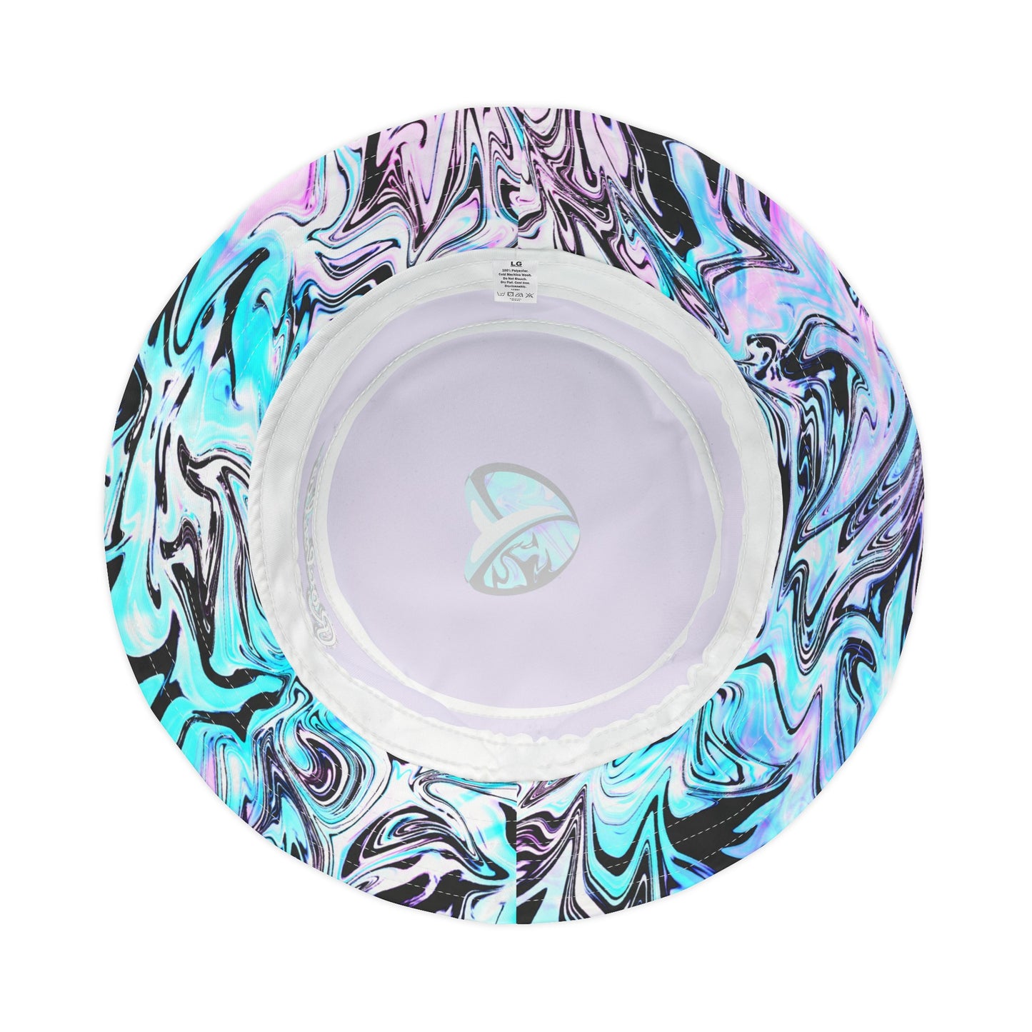 Aqua & Lavender Bucket Hat