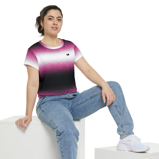 Pink Stardust Short Sleeve Shirt