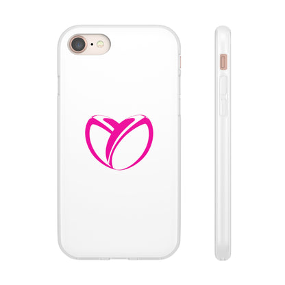 Rockstar Rugby Pink Heart Flexi Case