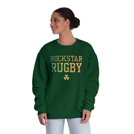 Rockstar Rugby Shamrock Crewneck Sweatshirt
