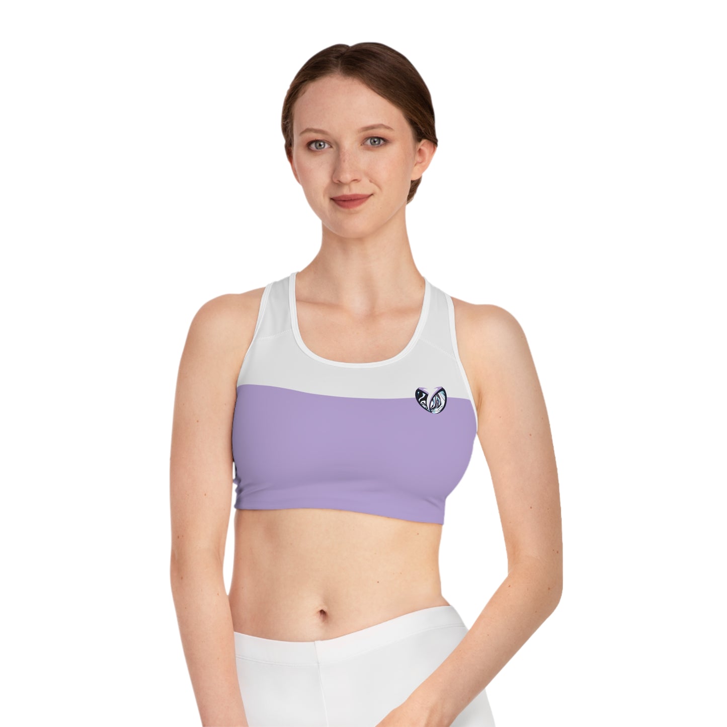 Blueberry Trails Moisture-Wicking Sports Bra