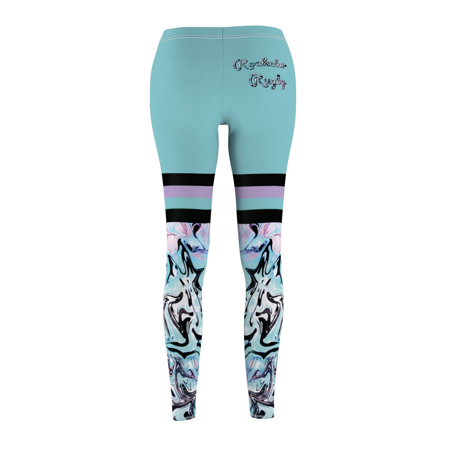 Blueberry Trails Leggings (Thigh-High)