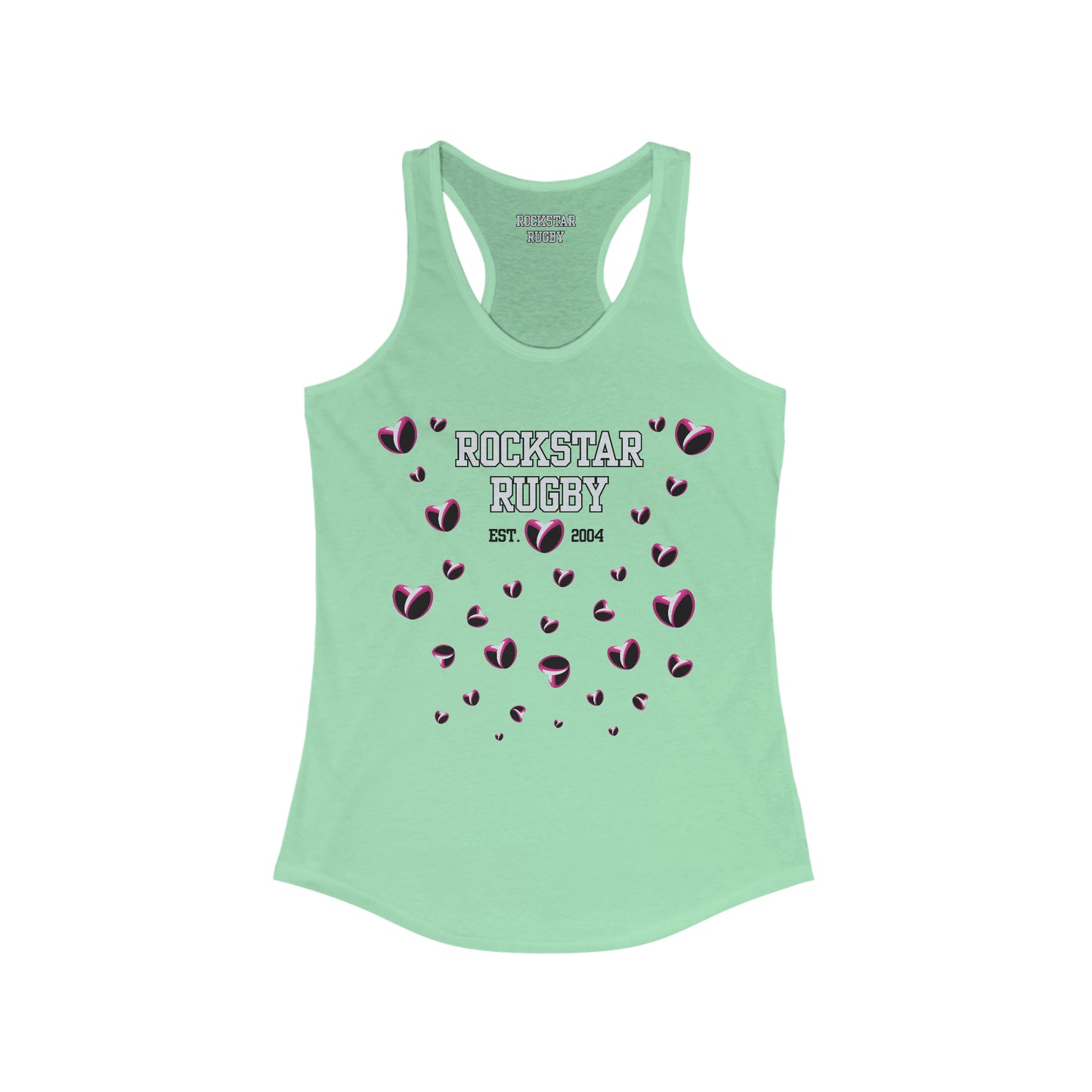 Rugby <3's Slim Fit Racerback Tank